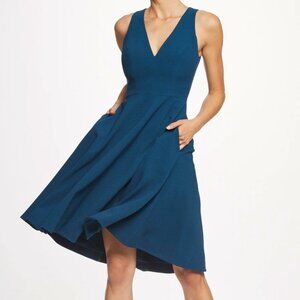 Dress the population - Catalina Dress in Peacock Blue